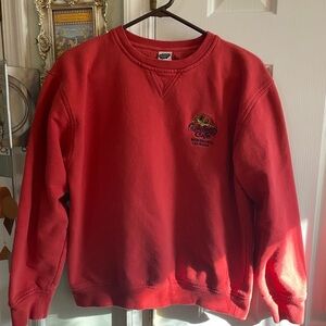 Vintage Rainforest Cafe Adult S Sweatshirt Red MGM Grand Las Vegas